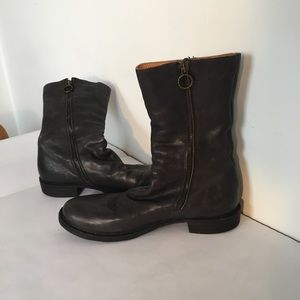Fiorentini and Baker mid shaft boots